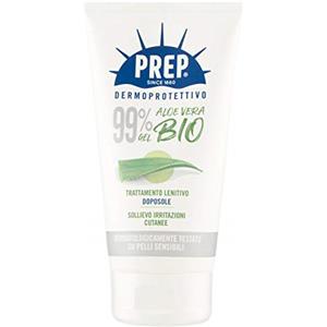 PREP, Gel Lenitivo Aloe Vera 99% Doposole, Crema Doposole Sollievo Immediato, Lenitiva, con Aloe Vera, 150 ml