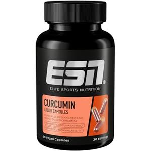 ESN Curcumina Liquid Capsules - Contiene curcumina nella forma liquida Premium NovaSol® particolarmente potente - 60 capsule