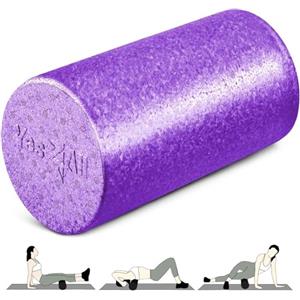 Yes4All Foam Roller - Rullo In Schiuma Ultra Leggero In EPP Ad Alta Densità Lungo 30/45/61/91 CM Per Schiena, Gambe, Allenamenti, Punti Trigger, Palestra, Pilates, Fitness, Yoga, Tessuti Profondi