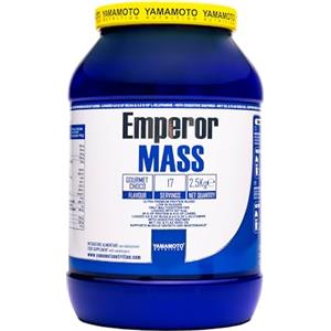 YAMAMOTO NUTRITION Emperor Mass 2500 g New Formula, Integratore alimentare ad alto contenuto proteico, la soluzione perfetta per supportare la crescita muscolare
