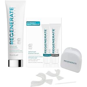 Regenerate Enamel Science Kit Completo per Cura Smalto Dentale, Dentifricio Avanzato, Siero NR-5™ e 1 Set di Mascherine, Rigenera i Minerali dello Smalto, Protezione Carie, Ripristina il Bianco, Menta