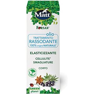 Matt La Tradizione Erboristica Forsan - Olio Trattamento Rassodante - 100% Origine Naturale - 100 ml