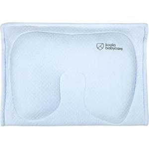 Koala Babycare Cuscino Allattamento in memory foam per aiutare a prevenire e trattare la Plagiocefalia (Testa piatta) sfoderabile (con 2 federe) - Koala Perfect Head Breastfeeding (Blu)
