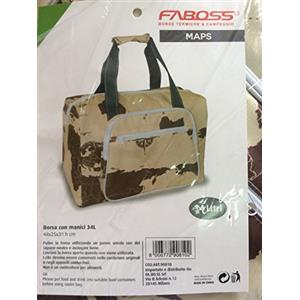 FA.BO.SS Borsa Termico in Poliestere Maps 34L borsa termica