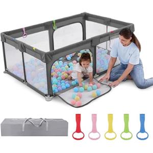 Dripex Box per Bambini Recinto Neonato - Medium - Grigio Scuro