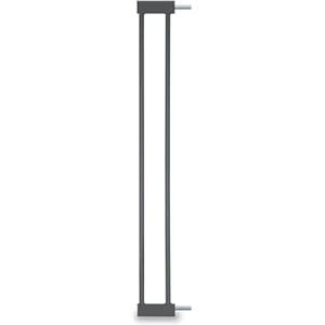 hauck Estensione da 9 cm, Grigio Scuro - Compatibile con Cancelletto di Sicurezza Open N Stop 2, Clear Step 2 e Autoclose N Stop 2 - Accessorio per Cancellino per Bambini e Cani - Solo per Interno