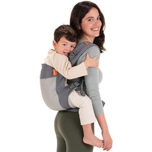 Beco Toddler Marsupio Ergonomico per Bambini - 2in1 Con Seduta Extra Ampia, 100% Poliestere Maglia 3D ad alte prestazioni, Fascia Elastica Porta Bimbi, Leggera e Traspirante, Porta Bebè da 9 a 27kg
