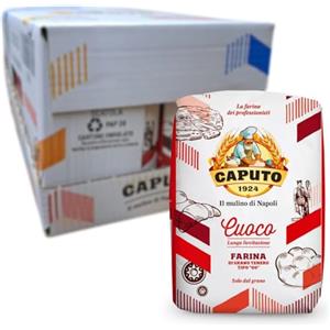 Antimo Caputo Caputo Harina de Trigo Blando Tipo 00 Cook 1 kg (paquete de 10)