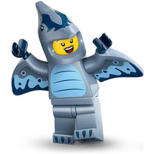 BRICK Flip Lego - Minifigure serie 27: Pterodattyl Costume Fan, set 71048, personaggi da collezionare - Lego Novità 2025