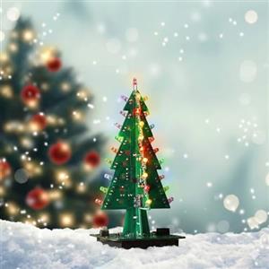 AZDelivery 3 x DIY LED Albero di Natale Kit per autosaldatura incluso E-Book
