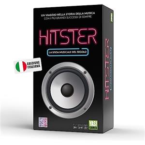 Rocco Giocattoli Yas Games- Hitster Core - Gioco Musicale da 2 a 10 Giocatori dai 16 anni in su