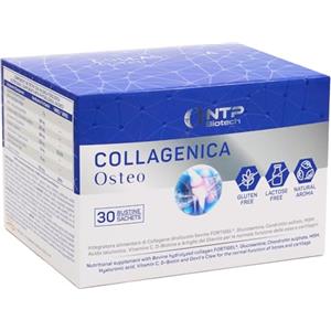 Ntp Biotech Collagenica Osteo - Supporta Articolazioni, Cartilagini e Ossa - Collagene Idrolizzato Fortigel®, Glucosamina, Condroitina, Artiglio del Diavolo - Infiammazione articolazioni e ossa. 30 Bustine