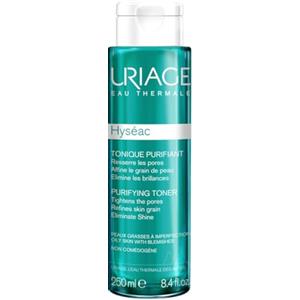 Uriage Hyseac Tonico Peeling Purificante con 2,9% AHA e tecnologia Pore Refiner - Restringe i pori, elimina i punti neri e uniforma la grana della pelle - Senza risciacquo - 250ml