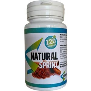 NATURAL SPRINT,Transito Intestinale,Lassativo, Naturale,Stitichezza,Intestino Pigro,Metabolismo lento. Compresse Artigianali contro la Stitichezza e Intestino Pigro, fatte in Italia - 120 Compresse