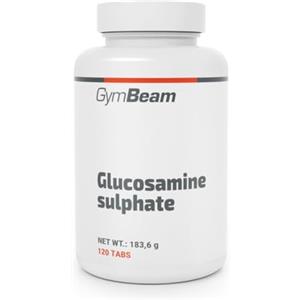 GymBeam Glucosamina Solfato - Glucosamine Sulphate Integratore Articolare - Glucosamine Capsule con MSM e Condroitina - Compresse Facili da Assumere per Sportivi e Benessere Articolare, 120 cpr