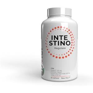 Inner Intestino Regolare 60 cps - Integratore Naturale con 12 Estratti Vegetali, Fermenti Lattici e Inulina - Per Transito Intestinale, Gonfiore Addominale e Stitichezza