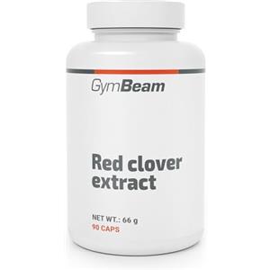 GymBeam Estratto di Trifoglio Rosso con Isoflavoni - Supporto alla Menopausa, Riduzione di Vampate e Irritabilità, Estratto 10:1, 600 mg, Senza Glutine, Lattosio, OGM, Adatto ai Vegani, 90 Capsule