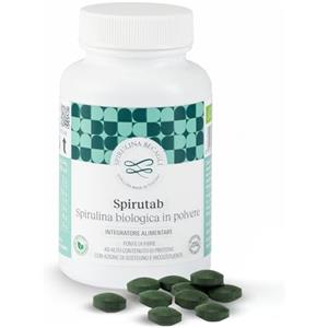 Severino Becagli Spirulina made in Tusca SPIRULINA BECAGLI Spirutab - Spirulina Compresse 180 Pz, Alga Spirulina Integratore Made in Italy, Energia Naturale e Detox, Vegan