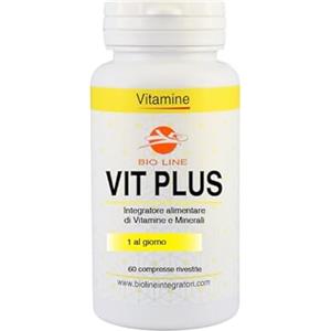 Laboratori Bio Line - Multivitaminico Completo Vitamine e Minerali (60 Compresse) Integratore a Base di Vitamina B, C, Minerali Fondamentali come Calcio, Ferro, Zinco e Molti Altri Micronutrienti