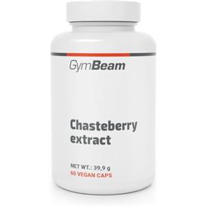 GymBeam Estratto di agnocasto 60 cps, Integratori Ormonali Femminili, Vitex in Capsule con Agnusidi Bioattivi, Cura del Benessere Mestruale e della Menopausa