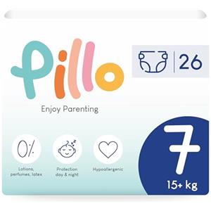 PILLO PREMIUM Pillo Pannolini Taglia 6 - Confezione da 28 XL (13-18 kg) - Prima Infanzia Extra Large - Pacco Singolo