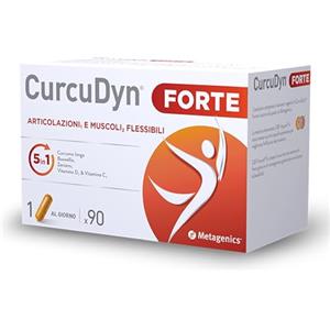 Metagenics CurcuDyn Forte - Per il Benessere di Articolazioni, Cartilagini e Tendini - 90 Capsule