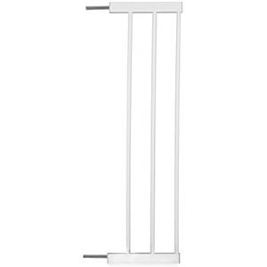 hauck Estensione Cancelletto per Bambini 21cm Open N Stop - Compatibile con Cancelletto hauck Open N Stop, Open N Stop KD, Autoclose N Stop, Stop N Safe, Clear Step - Altezza 77cm - Metallo, Bianco