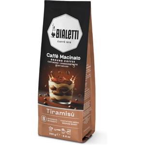Bialetti Caffè Macinato Universale 250 g - Miscela aromatizzata al Tiramisù, ideale per Moka, French Press ed Espresso