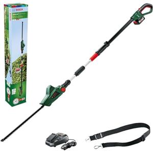 Bosch Tagliasiepi telescopico a batteria UniversalHedgePole 18, Batteria, caricabatteria, confezione in cartone, sistema da 18 Volt, 2,5 Ah