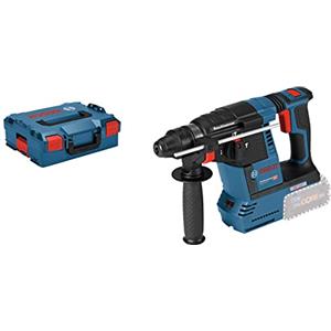 Bosch Professional 0611909001 GBH 18 V-26 Nudo, L-BOXX, Click & Go, 18V, Blu Navy