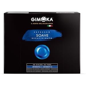 Gimoka - 50 Capsule Compatibili Nespresso Professional* Zenius e Gemini - Gusto Soave Decaffeinato - Intensità 8