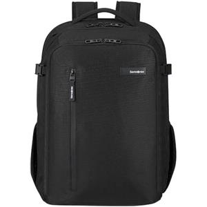 Samsonite Roader - Zaino espandibile per laptop da 17,3 pollici, 46 cm, 31,5/39,5 L, Nero (Deep Black)