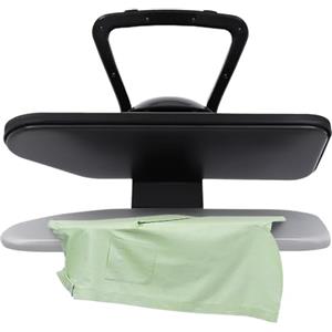 DWIKRYT Ferro da stiro a vapore intelligente, 2200 W, sistema di pressa a vapore, 1 l, con touch screen, 5 modalità per nylon, seta, lana, cotone, lino nero