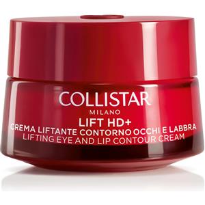 Collistar Lift HD Crema Liftante Contorno Occhi e Labbra 15 ml - Effetto Lifting e Anti Età con Fiori di Biancospino