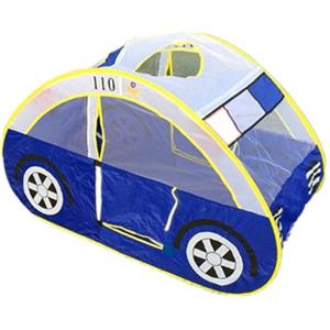 Mqiklt Tenda da Gioco per Bambini a Forma di Macchina della Polizia, Decorazione Portatile per dei Bambini, Casetta da Gioco, Giocattol