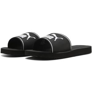 PUMA Sandali unisex Purecat 2.0 Slide, Nero (Puma Black), bianco (Puma White), 44.5 EU