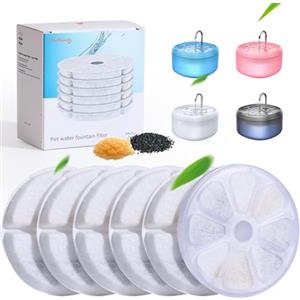 FEELNEEDY Filtri di Ricambio Fontanella per Gatti FEELNEEDY 3,2 Litri