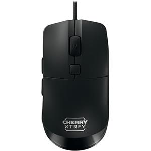 CHERRY XTRFY M50, Mouse da Gaming Cablato Leggero, Forma Ergonomica per Comfort e Controllo Ideale, 5 Profili On-Board, Porta USB-A, Nero