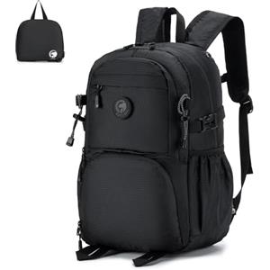 SPAHER Zaino da Viaggio Aereo Pieghevole Ryanair 40x20x25cm Bagaglio a Mano 20L Zaino da Cabina Casual Scuola Escursionismo Impermeabile Donna Uomo Travel Backpack Zainetto Porta Pc 14 Pollici