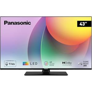 Panasonic TB-43W60AEZ, Serie W60 43 inch 4K Ultra HD LED Smart TV, 2024, TiVo, Colour Engine 4K, Dolby Vision e Atmos, Game Mode Plus, Per un' Esperienza Visiva Ottimale