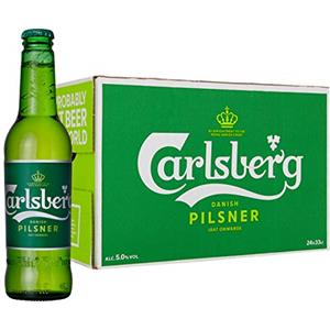 Carlsberg Birra Pilsner 24 Bottiglie da 330 ml