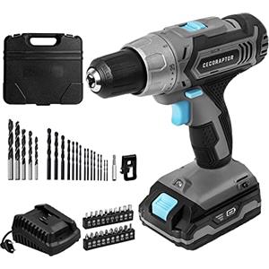 Cecotec Trapano avvitatore e perforatore a batteria CecoRaptor Perfect Drill 2020 Advance. Batteria 20 V e 2000 mAh, Velocità senza carica 1550 giri/min, Coppia massima di 46 Nm, 25+1 posizioni