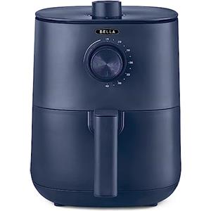 bella Friggitrice ad Aria Manuale da 3 L, Multifunzione 5-in-1 con Vassoio e Cestello Antiaderenti Rimovibili e Lavabili in Lavastoviglie, 1400 Watt, Blue Opaco