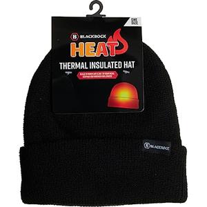 Blackrock Cappello a Berretto Nero per Uomini e Donne, da Corsa, Leggero, Berretto a Cranio, Berretto Termico, Cappello da Lavoro Invernale, Unisex - Taglia Unica