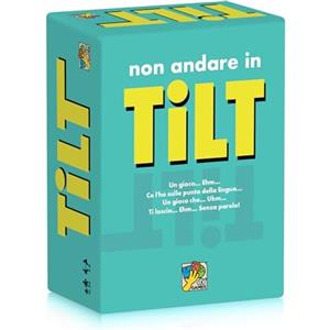 dV Giochi Tilt - Gioco da Tavolo - Party Game per Adulti e Ragazzi dai 10 Anni - Gioco di Carte - 3-6 Giocatori - Durata 20min - Edizione Italiana