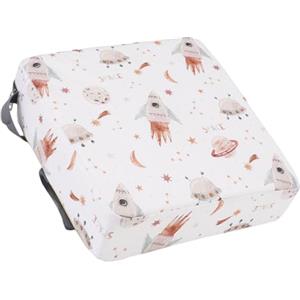 Asixxsix Alzasedia per Bambini, in Schiuma Ad Alta densità Eleva le Sedie Base Antiscivolo Seggiolino da Viaggio Leggero e Portatile Alzasedia da Viaggio per Bambini per Tavolo con Rimovibile