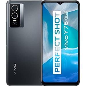 vivo Y76 smartphone senza contratto, Telefono cellulare 5G dual SIM con batteria da 4100 mAh, 8 GB + 256 GB， Android 11, Fotocamera principale 50 MP, FastCharge a 44 W