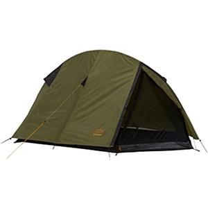 Grand Canyon CARDOVA 1 - tenda a tunnel per 1-2 persone | ultraleggera, impermeabile, formato piccolo pacchetto | tenda per il trekking, campeggio, all'aperto | Capulet Olive (verde)