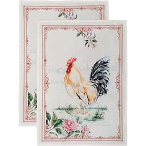 Maison d' Hermine Set di 2 Asciugamani da Cucina, 100% Cotone, 50 cm x 70 cm, 2 Pezzi