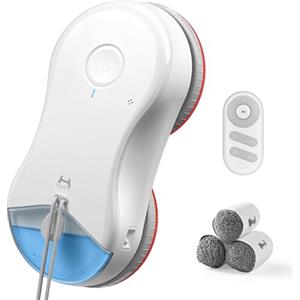 HUTT S55 Pro Robot Lavavetri con Pad Flottanti 3D, Aspirazione fino a 6500Pa, Spruzzo HydroJet, Navigazione SLAM 4.0, Serbatoio 80ml, Sistema di Protezione Multilivello